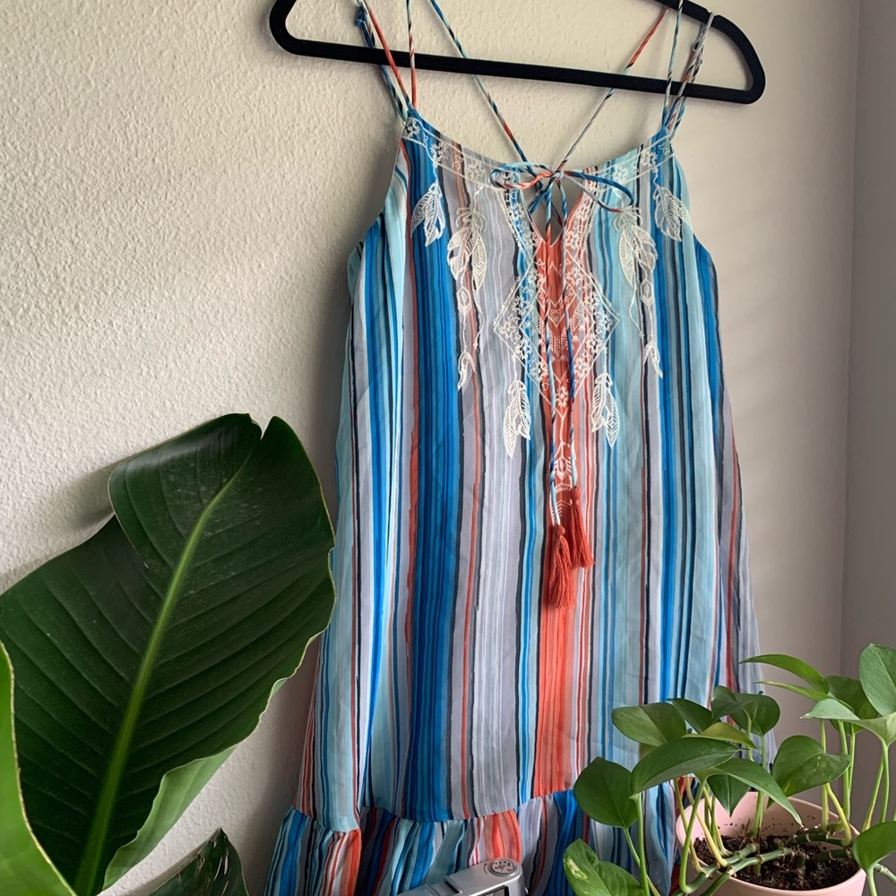 Flowy Striped Dress